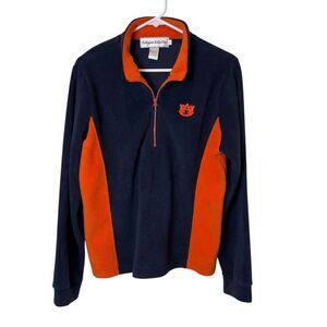 Auburn University Collegiate Collection Size L Half-Zip Pullover‎ Polar Fleece